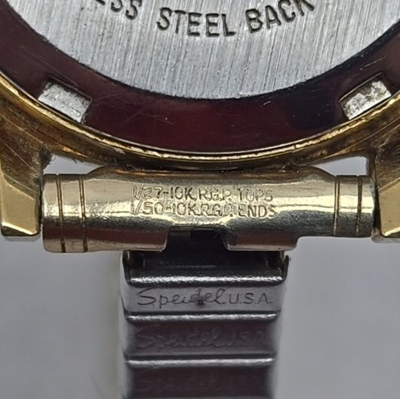 Womens Vintage Caravelle by Bulova Electronic Watch Gold Petite New Battery Read - Picture 11 of 13